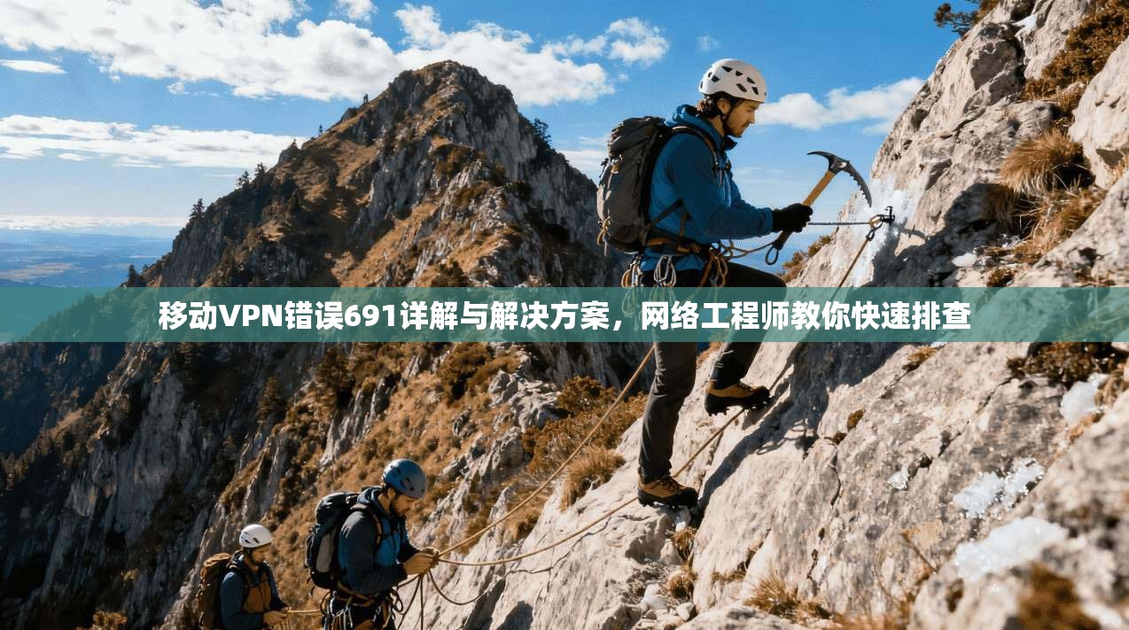 移动VPN错误691详解与解决方案，网络工程师教你快速排查