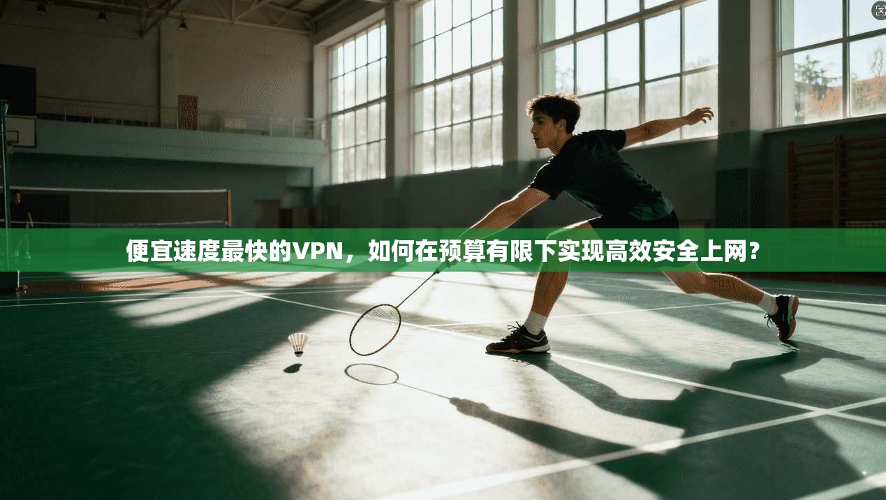 便宜速度最快的VPN，如何在预算有限下实现高效安全上网？