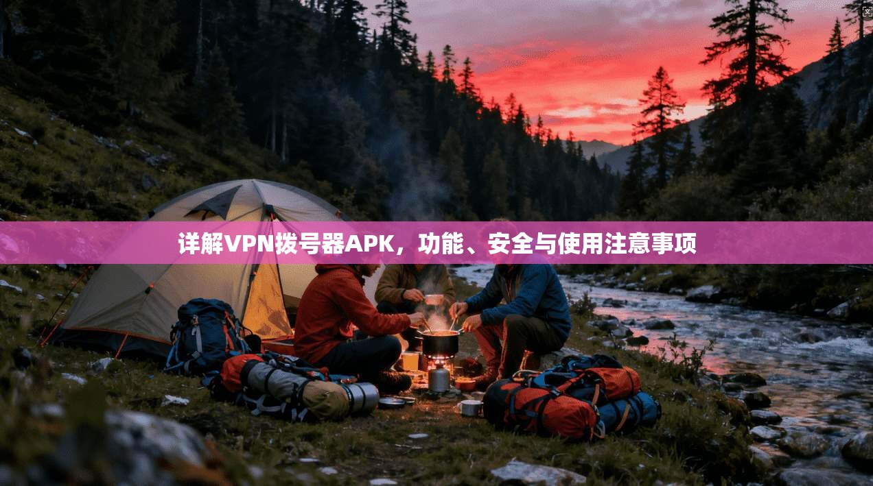 详解VPN拨号器APK，功能、安全与使用注意事项