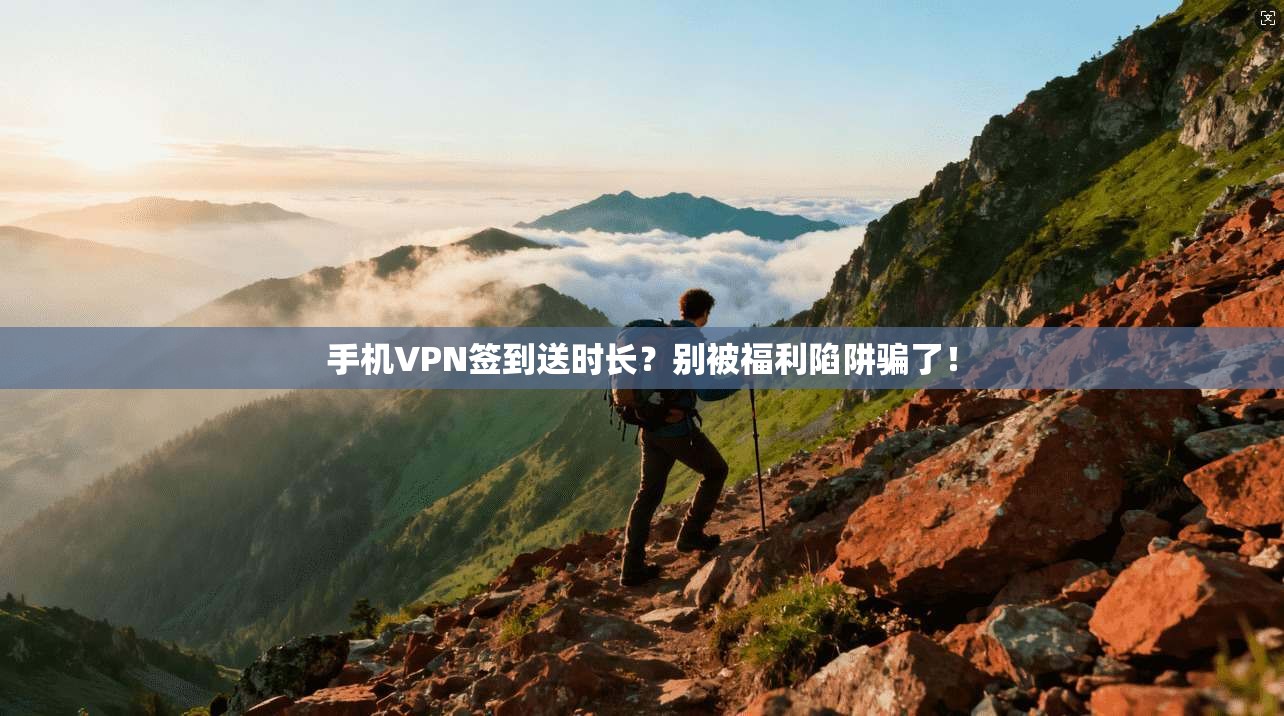 手机VPN签到送时长?别被福利陷阱骗了!