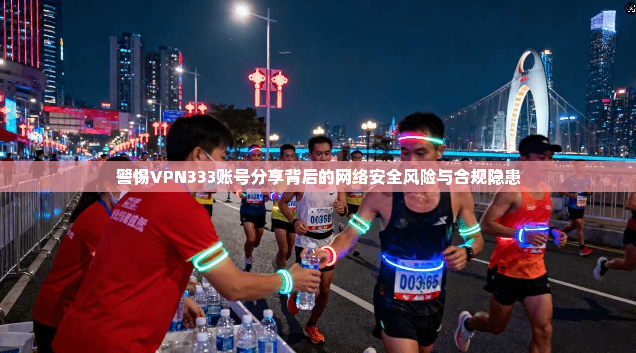 警惕VPN333账号分享背后的网络安全风险与合规隐患