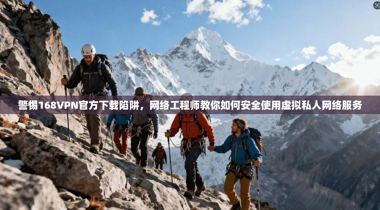 警惕168VPN官方下载陷阱，网络工程师教你如何安全使用虚拟私人网络服务