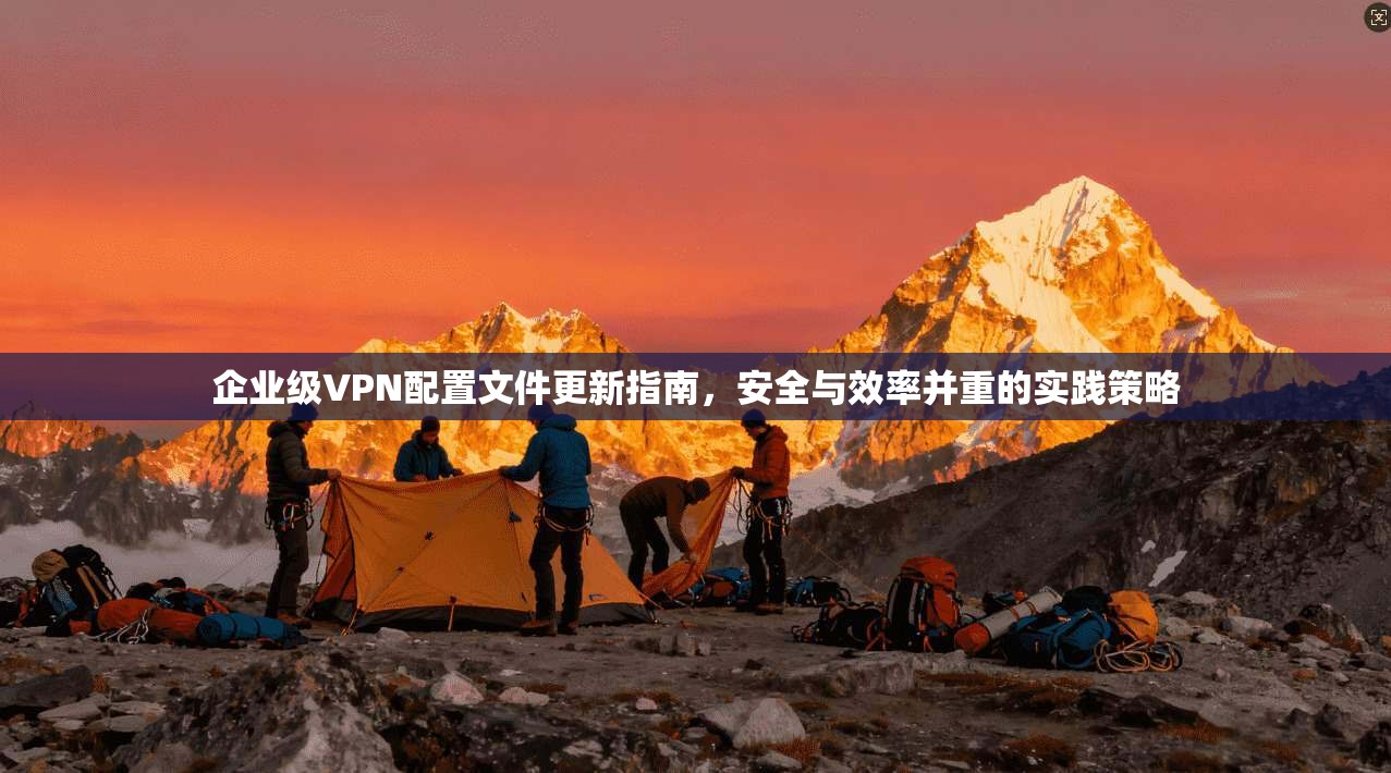 企业级VPN配置文件更新指南，安全与效率并重的实践策略