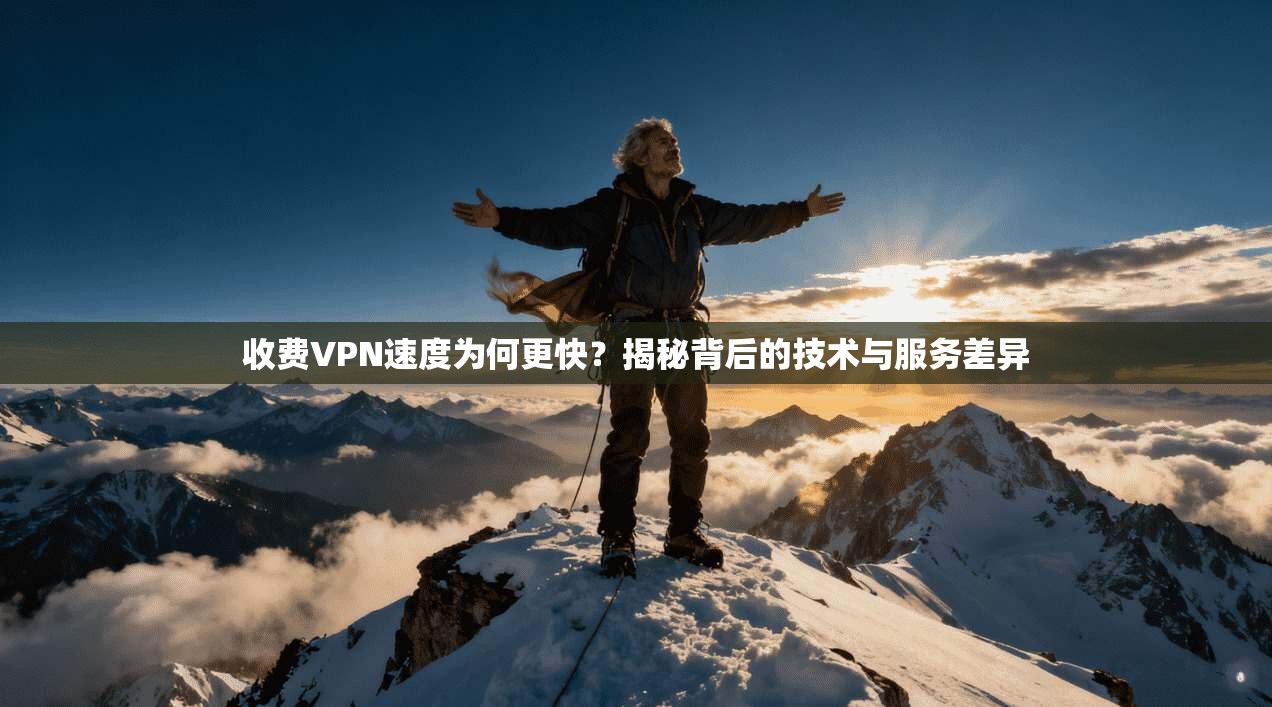 收费VPN速度为何更快？揭秘背后的技术与服务差异