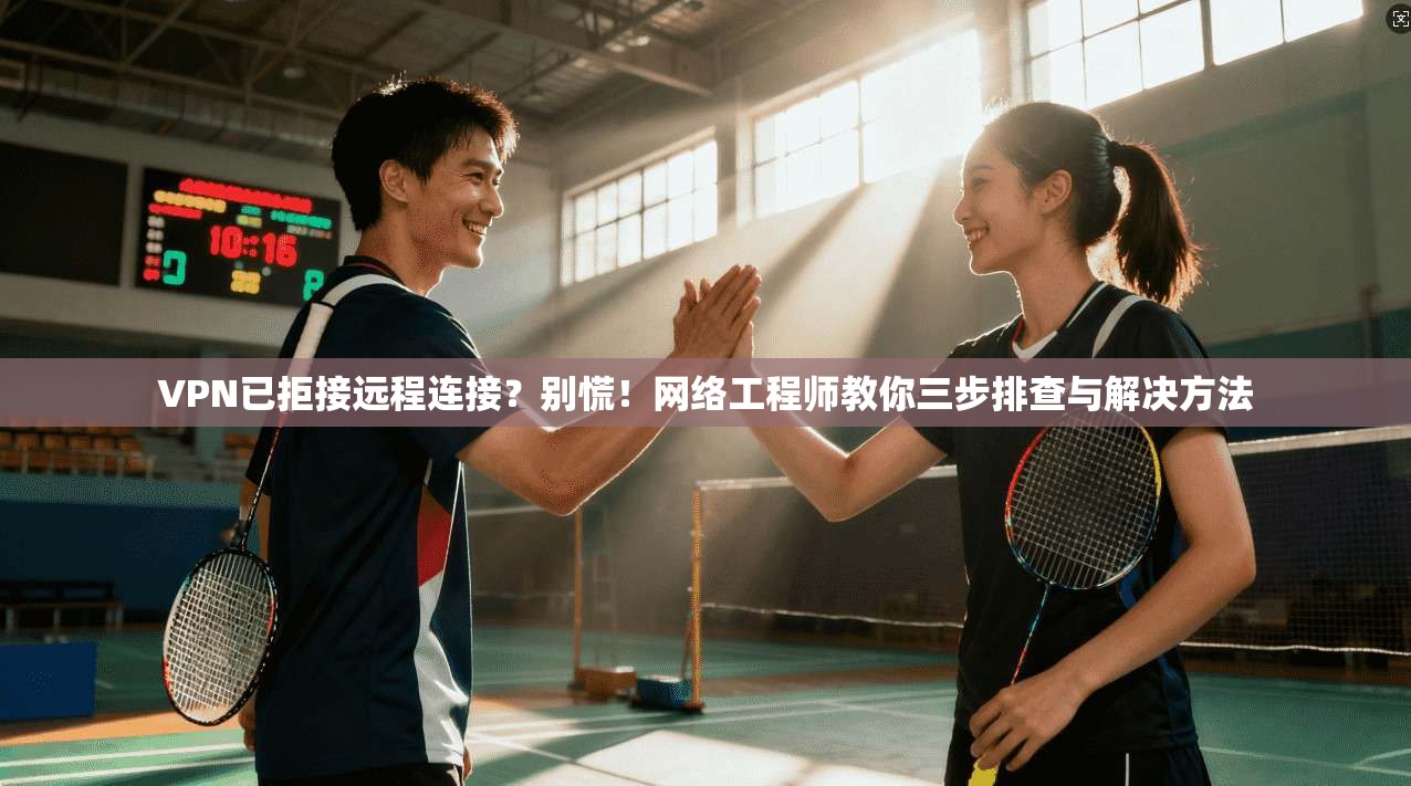VPN已拒接远程连接？别慌！网络工程师教你三步排查与解决方法