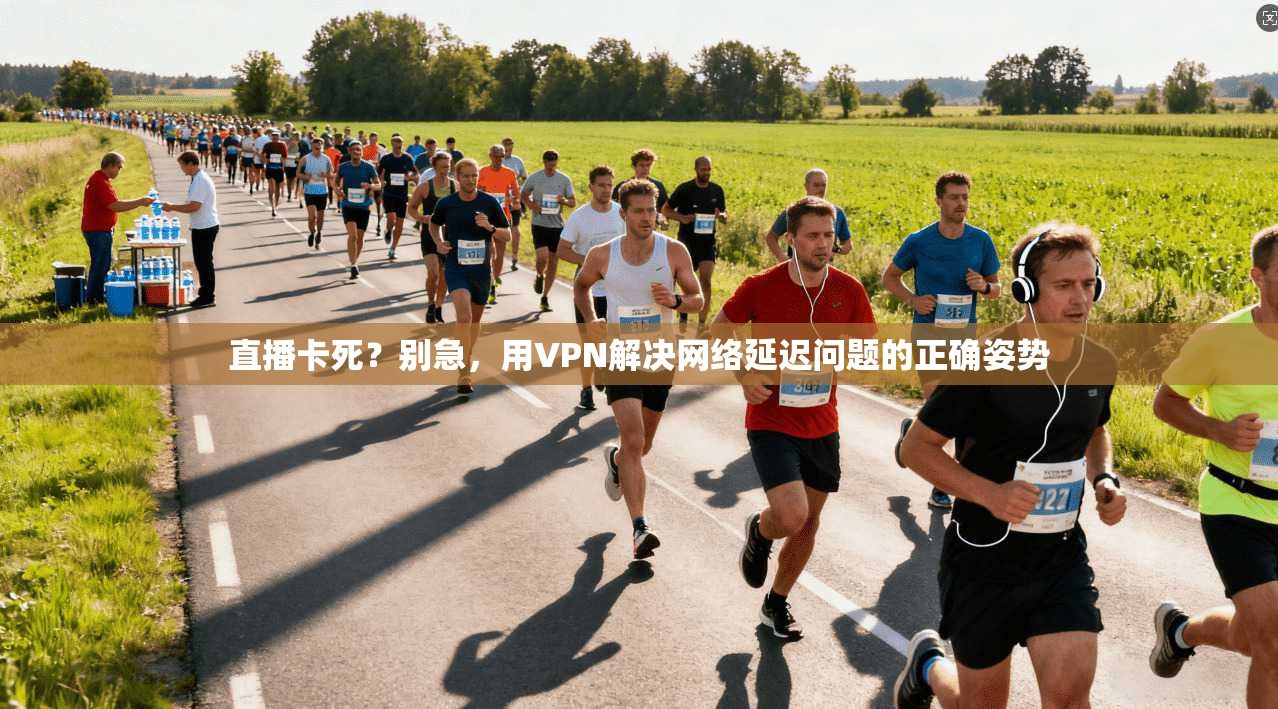 直播卡死？别急，用VPN解决网络延迟问题的正确姿势