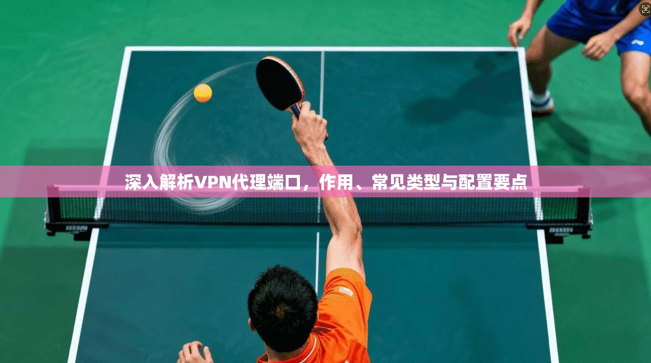 深入解析VPN代理端口，作用、常见类型与配置要点