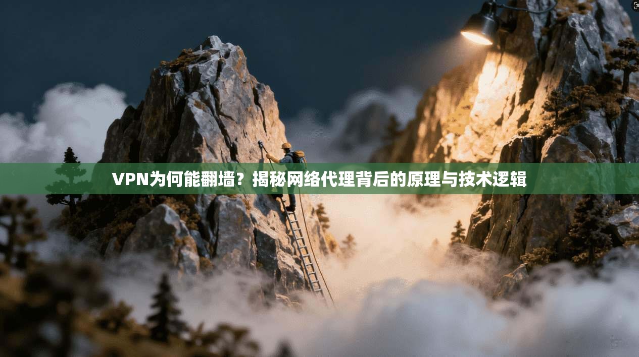 VPN为何能翻墙？揭秘网络代理背后的原理与技术逻辑
