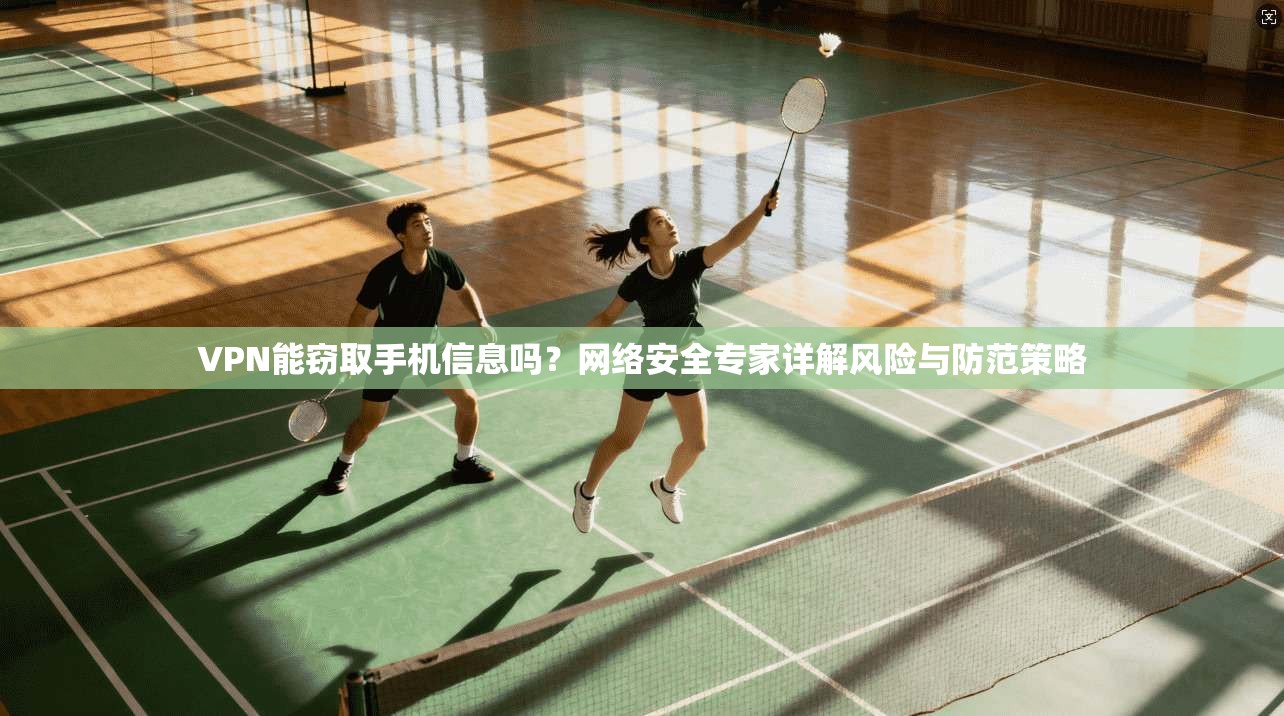 VPN能窃取手机信息吗？网络安全专家详解风险与防范策略