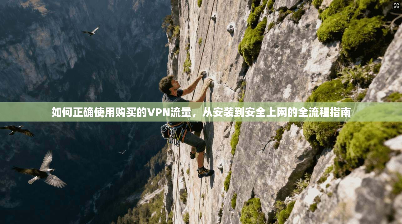 如何正确使用购买的VPN流量，从安装到安全上网的全流程指南