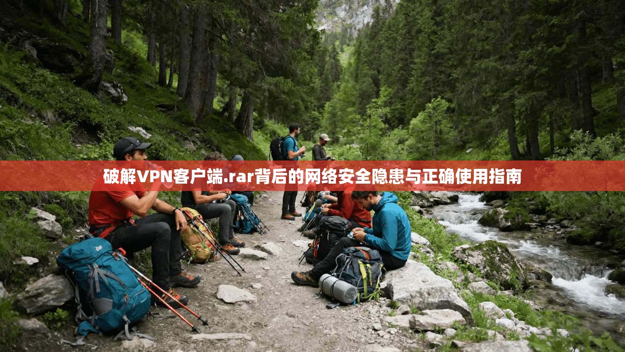破解VPN客户端.rar背后的网络安全隐患与正确使用指南
