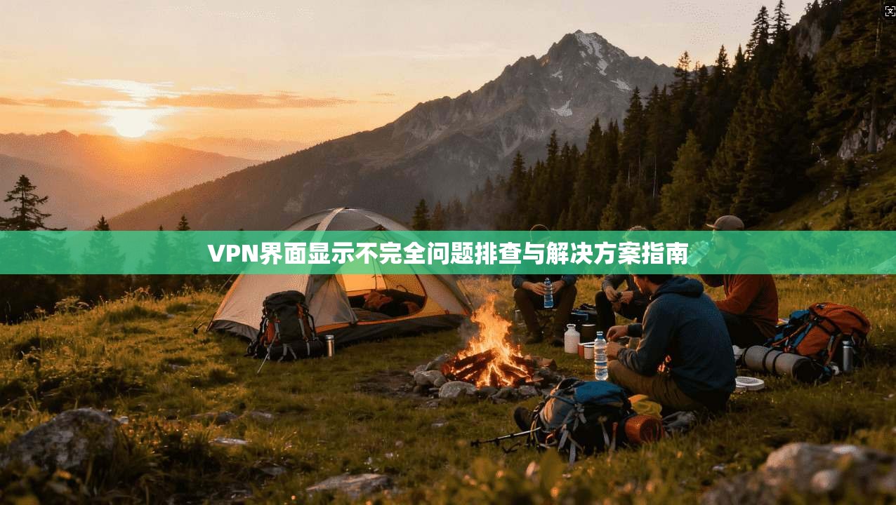 VPN界面显示不完全问题排查与解决方案指南