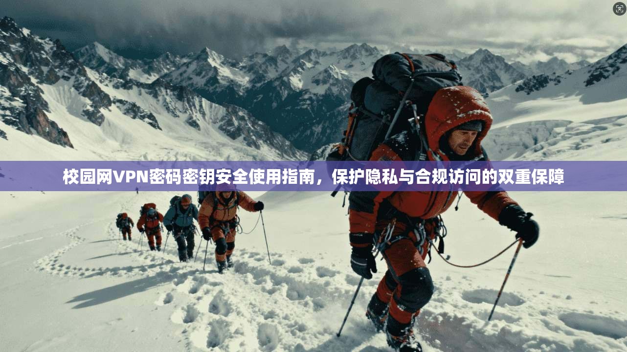 校园网VPN密码密钥安全使用指南，保护隐私与合规访问的双重保障