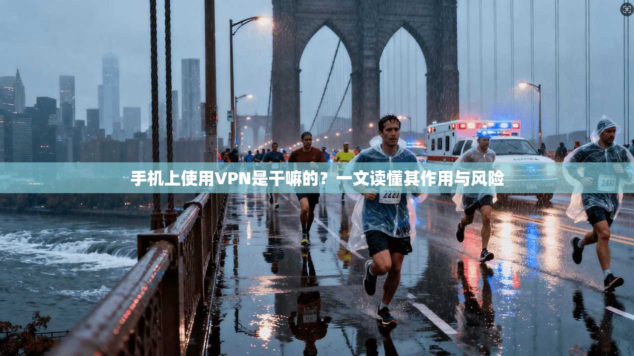 手机上使用VPN是干嘛的?一文读懂其作用与风险