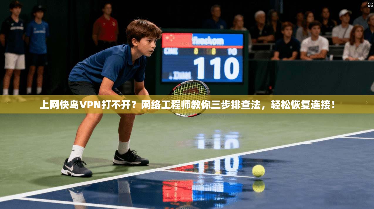 上网快鸟VPN打不开？网络工程师教你三步排查法，轻松恢复连接！