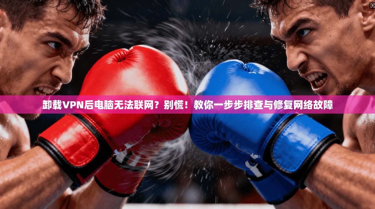 卸载VPN后电脑无法联网？别慌！教你一步步排查与修复网络故障