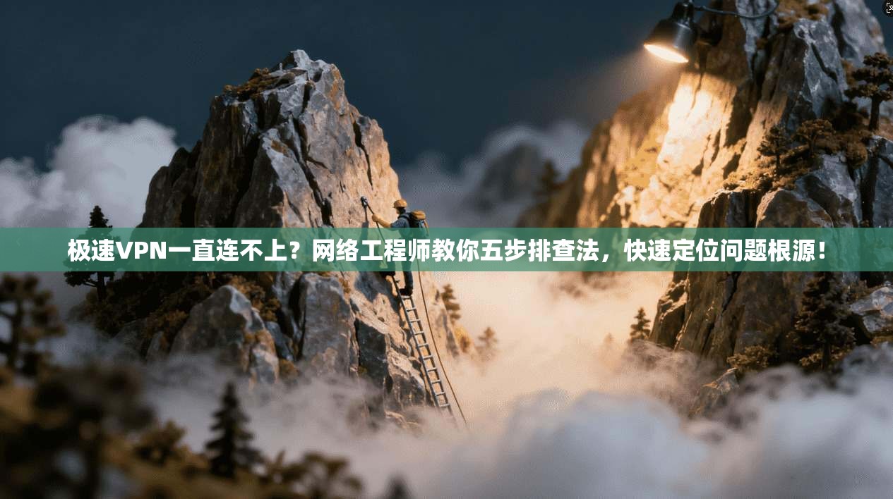 极速VPN一直连不上？网络工程师教你五步排查法，快速定位问题根源！