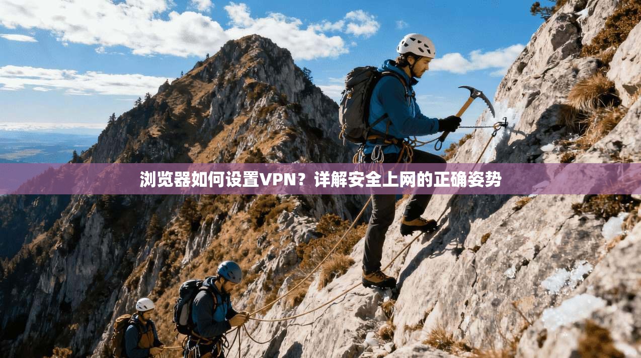 浏览器如何设置VPN?详解安全上网的正确姿势