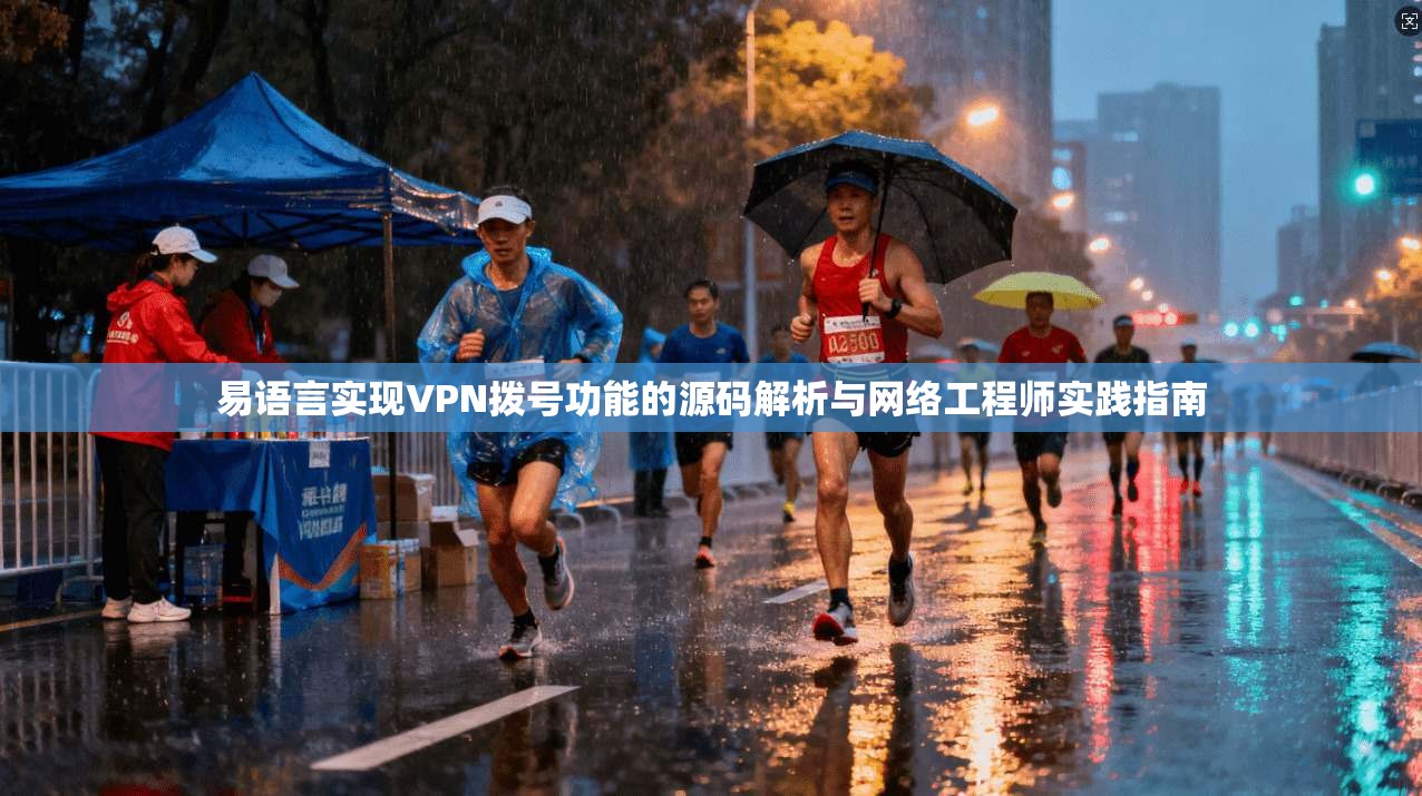 易语言实现VPN拨号功能的源码解析与网络工程师实践指南