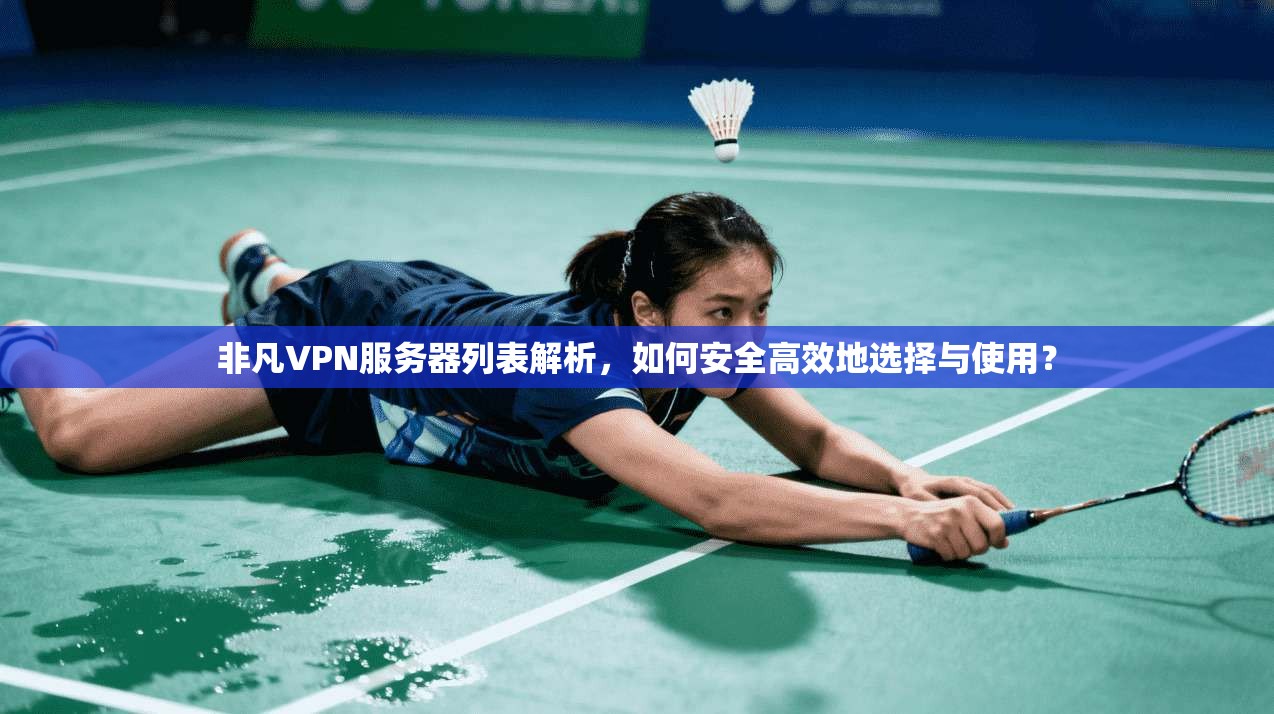 非凡VPN服务器列表解析，如何安全高效地选择与使用？