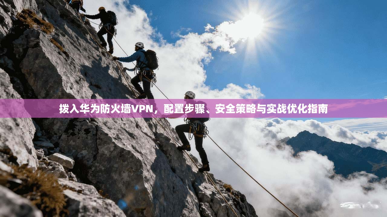 拨入华为防火墙VPN，配置步骤、安全策略与实战优化指南