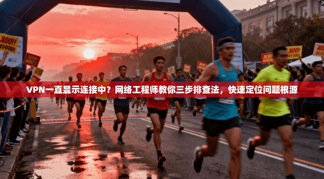 VPN一直显示连接中?网络工程师教你三步排查法,快速定位问题根源