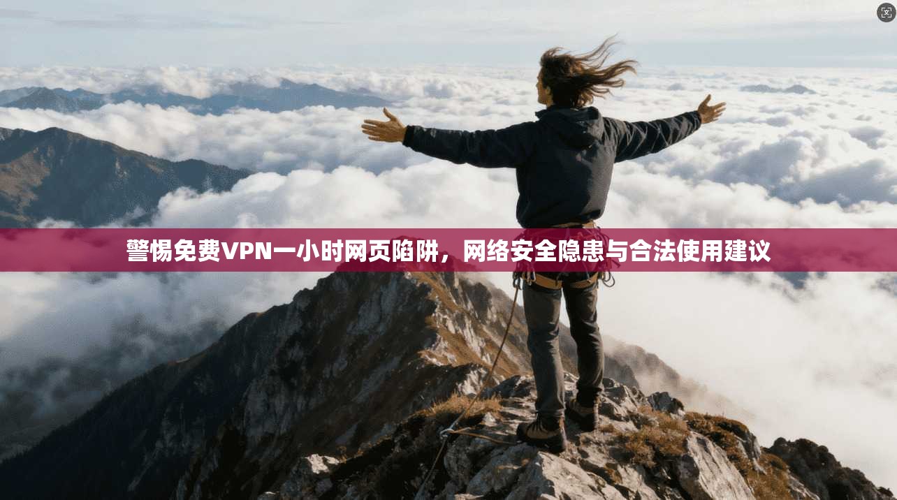 警惕免费VPN一小时网页陷阱，网络安全隐患与合法使用建议