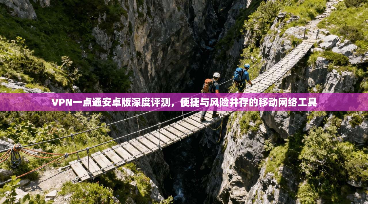 VPN一点通安卓版深度评测，便捷与风险并存的移动网络工具