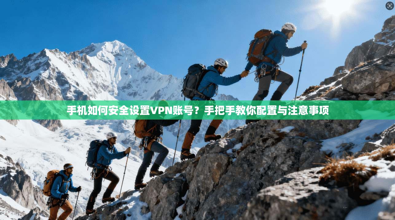 手机如何安全设置VPN账号?手把手教你配置与注意事项