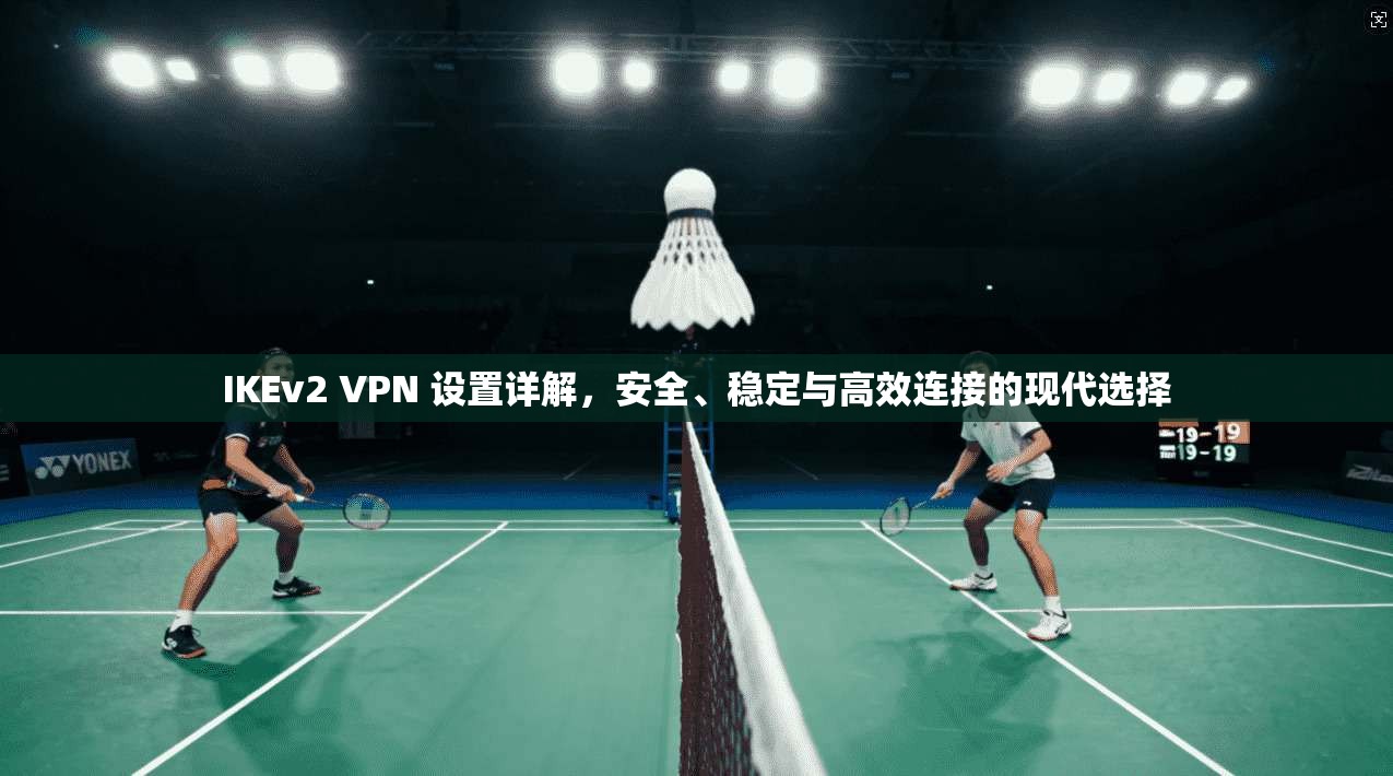 IKEv2 VPN 设置详解，安全、稳定与高效连接的现代选择