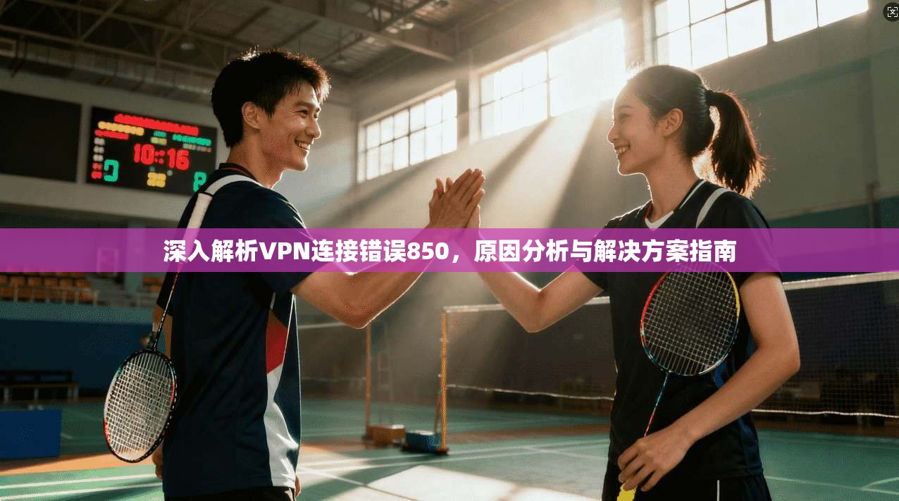 深入解析VPN连接错误850,原因分析与解决方案指南