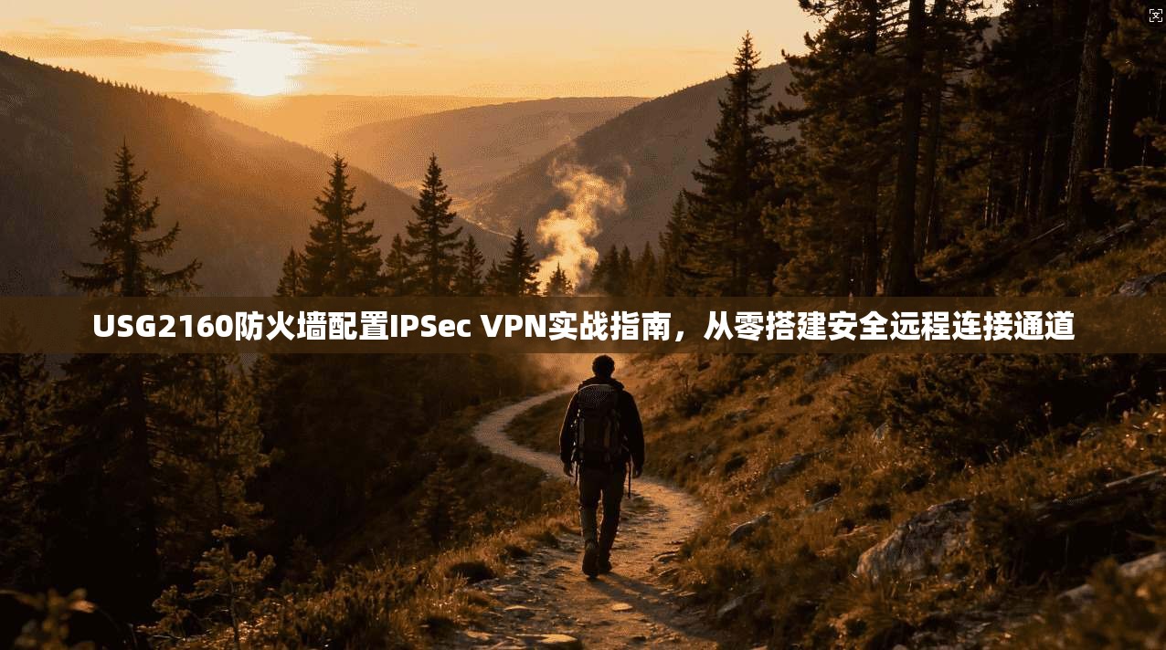 USG2160防火墙配置IPSec VPN实战指南，从零搭建安全远程连接通道