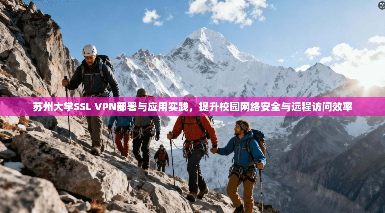 苏州大学SSL VPN部署与应用实践，提升校园网络安全与远程访问效率