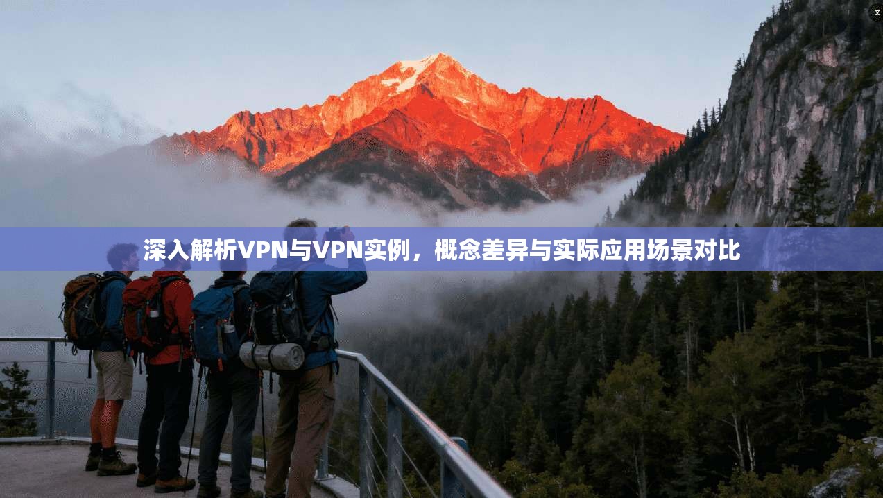 深入解析VPN与VPN实例,概念差异与实际应用场景对比
